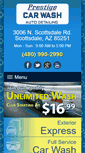 Mobile Screenshot of prestige-carwash.com